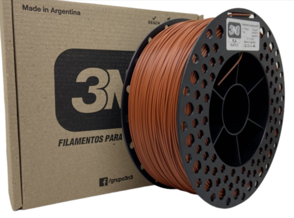 FILAMENTO PLA 3N3 RUSTICO 1.75MM 1KG